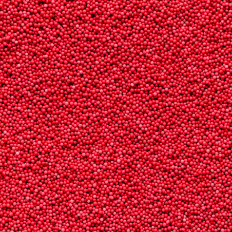 op. 250 g Maczek czerwony - posypka dekoracyjna - drobne kuleczki cukrowe - śr. 1-2 mm - Cukieteria.pl
