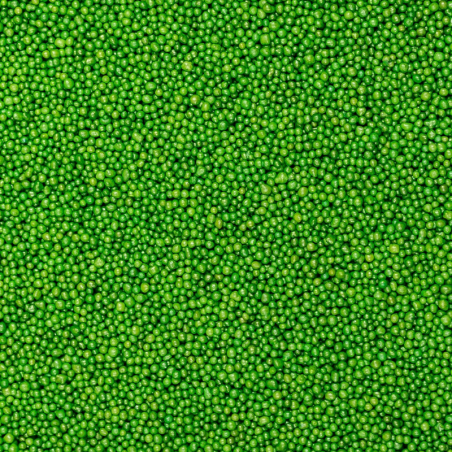 op. 1 kg Maczek perłowy zielony - drobne kuleczki cukrowe z perłowym połyskiem - śr. 1-2 mm - Cukieteria.pl