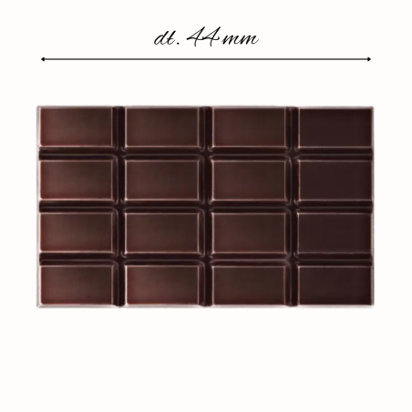 op. 216 szt. Mini Tabliczka Czekolady - 33402 Barbara Decor - dekoracyjne tabliczki z czekolady deserowej - wym. 26 x 44 mm