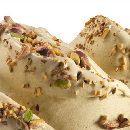 op. 3 kg Variegato Pistacchio Con Granella - 12093019 Pernigotti - krem pistacjowy z chrupiącym dodatkiem pokruszonych orzechów