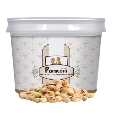 op. 3 kg Variegato Pistacchio Con Granella - 12093019 Pernigotti - krem pistacjowy z chrupiącym dodatkiem pokruszonych orzechów