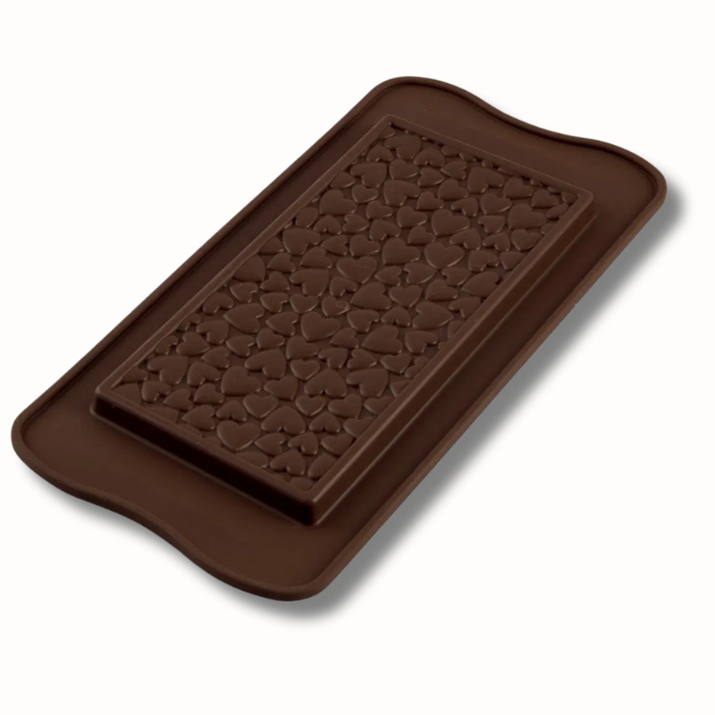 SCG38 Love Choco Bar Silikomart - forma silikonowa do tabliczek czekolady w serca - Cukieteria.pl SCG38 Love Choco Bar Silikomart - forma silikonowa do tabliczek czekolady w serca - Cukieteria.pl