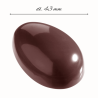 CW1317 Gładkie Jajko - Dubbel Model Chocolate World