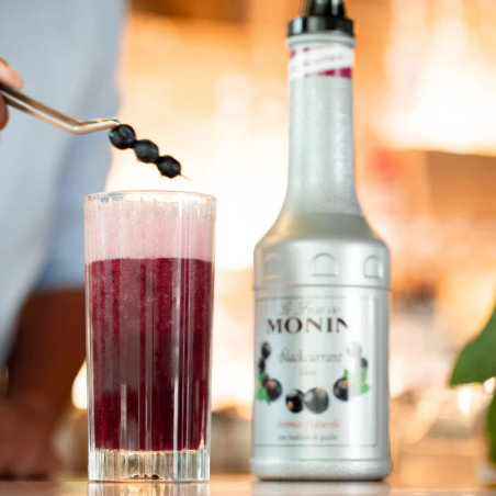 op. 1 l Puree Czarna Porzeczka - Le Fruit de MONIN Blackcurrant - Cukieteria.pl