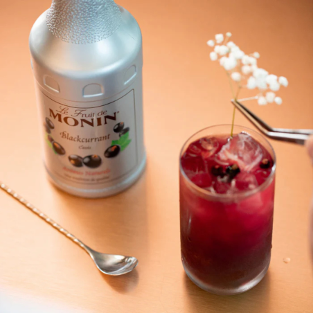 op. 1 l Puree Czarna Porzeczka - Le Fruit de MONIN Blackcurrant - Cukieteria.pl