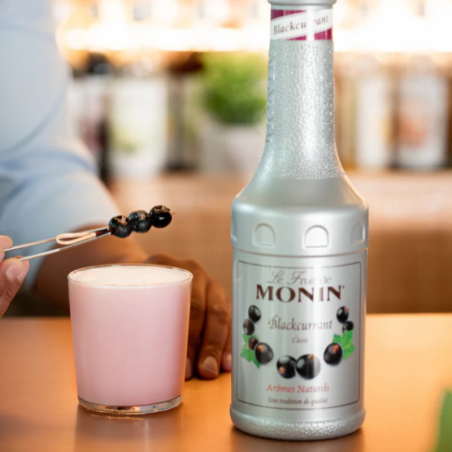 op. 1 l Puree Czarna Porzeczka - Le Fruit de MONIN Blackcurrant - Cukieteria.pl