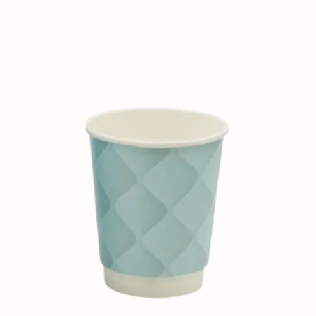 op. 20 szt. Niebieski kubek 250 ml do gorących napojów - Cukieteria.pl