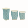 op. 20 szt. Niebieski kubek 400 ml do gorących napojów - Cukieteria.pl