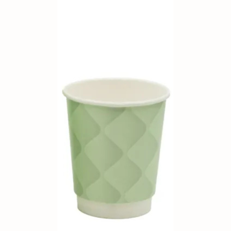 op. 20 szt. Zielony kubek 250 ml do gorących napojów - Cukieteria.pl