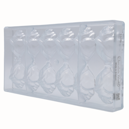 CW1550 Kwiat Róży - Chocolate World - forma z poliwęglanu do pralin - Cukieteria.pl