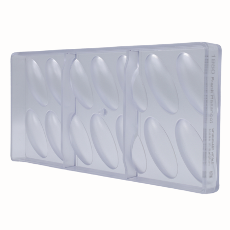 CW1950 Lens Ovaal Frank Haasnoot - Chocolate World - forma z poliwęglanu do pralin - Cukieteria.pl