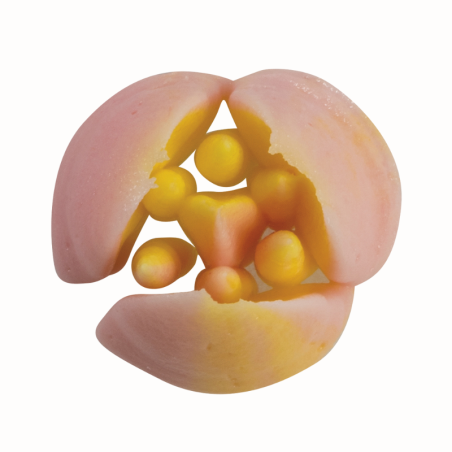 1 szt. Tylka Rosyjska do kwiatów - BX0008 Martellato - stalowa końcówka do dekorowania kremem - śr. 37 mm x wys. 42 mm