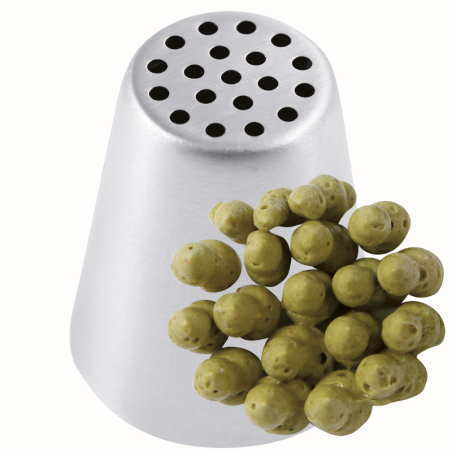 1 szt. Tylka Rosyjska do trawy - BX0012 Martellato - stalowa końcówka do dekorowania kremem - śr. 37 mm x wys. 42 mm