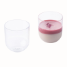 100 szt. 87 ml KIELISZEK JAPAN PMOJA002 MARTELLATO plastikowy transparentny kieliszek do deserów