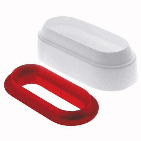 Mr. Pillow Silikomart - zestaw do tortu - poduszka - forma silikonowa z wykrojnikiem - poj. 1000 ml - Cukieteria.pl