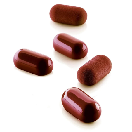 Pillow 30 Silikomart - zestaw do monoporcji - mini poduszka - forma silikonowa z wykrojnikiem - Cukieteria.pl