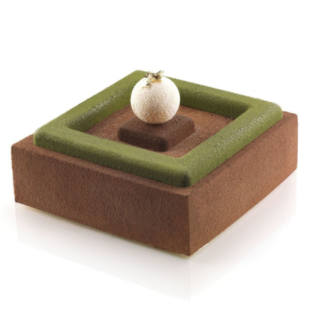 Insert Decor Square Silikomart - forma silikonowa do kwadratowych wkładów i dekoracji - Cukieteria.pl