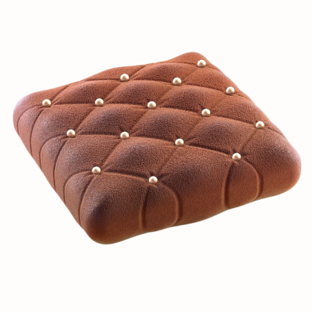 Matelasse Silikomart - pikowana poduszka - forma silikonowa do ciast i deserów - Cukieteria.pl