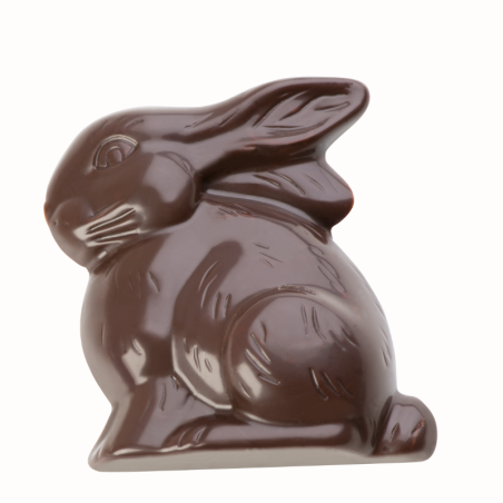 Siedzący Królik - HB-0749-S Hans Brunner - do wielkanocnych czekoladek - dł. 45 mm - Cukieteria.pl