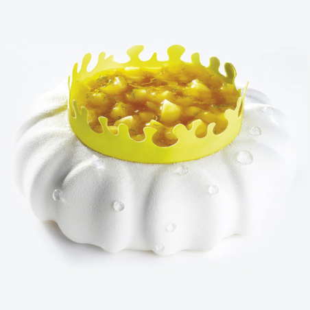 KE014 Petal Pavoni Italia - forma silikonowa do tortów musowych i deserów - Cukieteria.pl