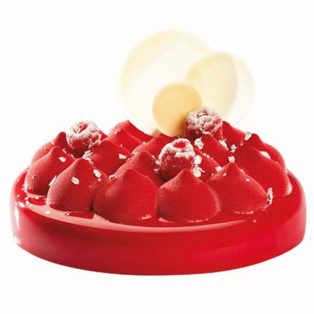 KE029 Puffy Pavoni Italia - forma silikonowa - Cukieteria.pl