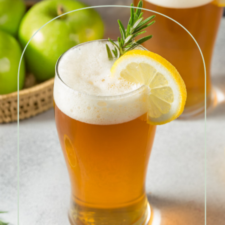 op. 0.7 l Green Apple Le Sirop de MONIN - soczysty syrop jabłkowy do drinków i napojów - szklana butelka - Cukieteria.pl