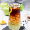 op. 0.7 l Green Apple Le Sirop de MONIN - soczysty syrop jabłkowy do drinków i napojów - szklana butelka - Cukieteria.pl
