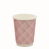 op. 25 szt. Różowy kubek 300 ml do gorących napojów - Cukieteria.pl