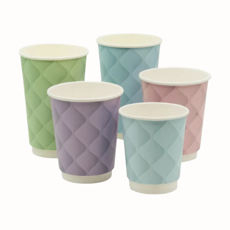 op. 25 szt. Pastelowy kubek 300 ml do gorących napojów - Cukieteria.pl