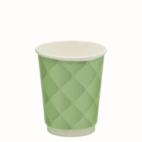 op. 25 szt. Zielony kubek 300 ml do gorących napojów - Cukieteria.pl