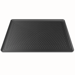 Aluminiowa blacha mikroperforowana z powłoką nieprzywierającą - wym. 600 x 400 mm - TG430 Unox - na Cukieteria.pl