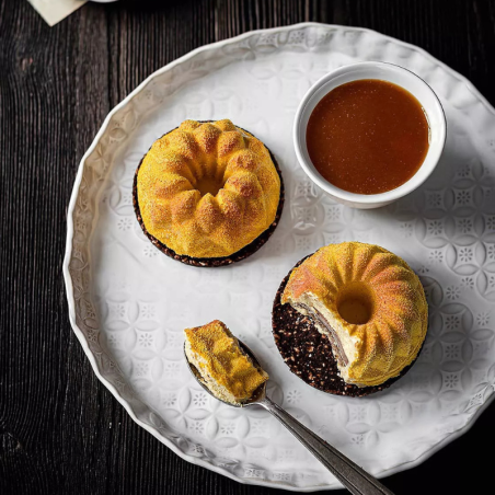 SF058 GUGELHOPF Silikomart - cukiernicza forma silikonowa - babka z kominem - Cukieteria.pl