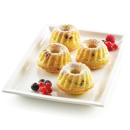 SQ049 GUGELHOPF Silikomart - cukiernicza forma silikonowa - babka z kominem - Cukieteria.pl