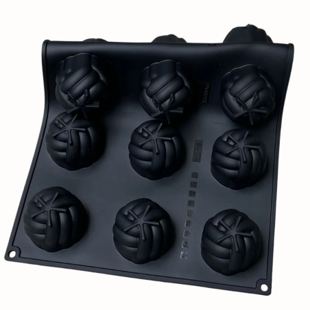 PX43115 Nodo Pavoni - forma silikonowa do monoporcji - węzeł - śr. 65 x wys. 55 mm / poj. 120 ml x 12 porcji