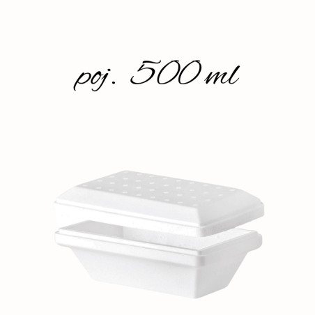 op. 10 szt. Termobox - poj. 500 ml - transportowy pojemnik termoizolacyjny do lodów - poloplast - Cukieteria.pl