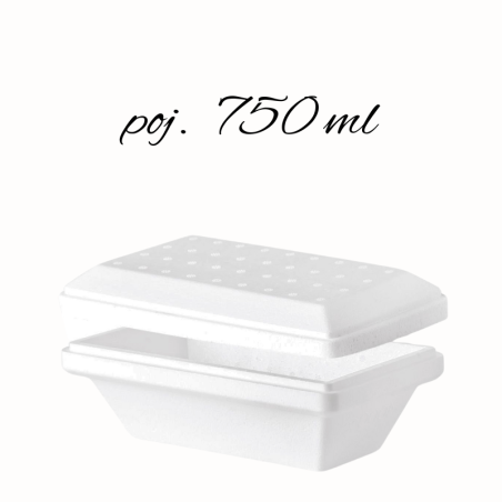 op. 10 szt. Termobox - poj. 750 ml - transportowy pojemnik termoizolacyjny do lodów - poloplast - Cukieteria.pl