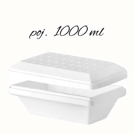 op. 10 szt. Termobox - poj. 1000 ml - transportowy pojemnik termoizolacyjny do lodów - poloplast - Cukieteria.pl