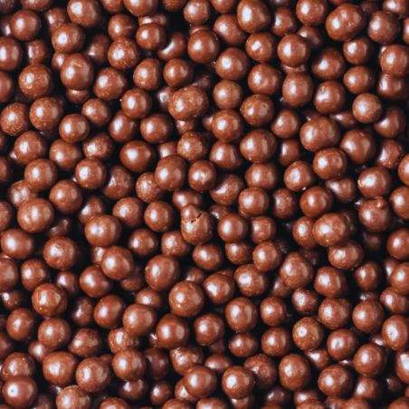 chrupiące kuleczki ryżowe w mlecznej czekoladzie - śr. 4 mm - Cukieteria.pl