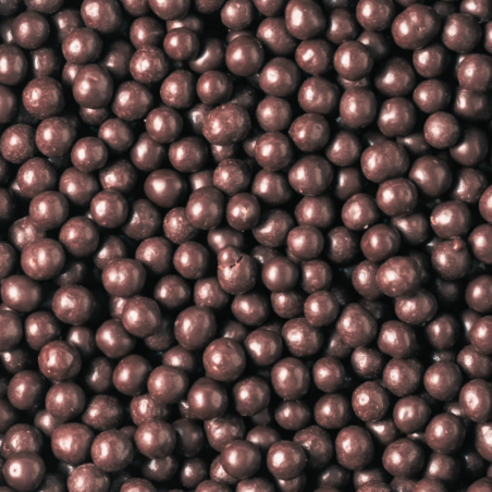 chrupiące kuleczki ryżowe w ciemnej czekoladzie śr. 4 mm - Cukieteria.pl