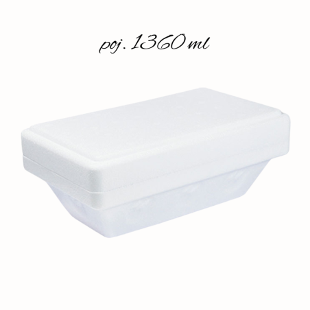 op. 50 szt. Pojemnik izotermiczny - poj. 1360 ml - KA1000CA Medac - Cukieteria.pl