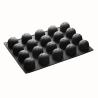 PX4327 Battuta d'inizio Pavoni - forma silikonowa do monoporcji - piłka tenisowa - Cukieteria.pl
