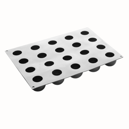 PX4327 Battuta d'inizio Pavoni - forma silikonowa do monoporcji - piłka tenisowa - Cukieteria.pl