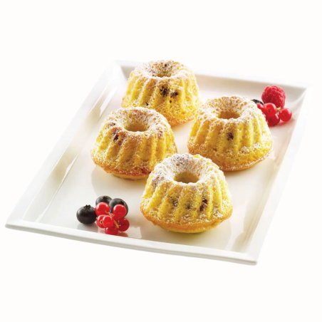 SQ011 GUGELHOPF Silikomart - cukiernicza forma silikonowa - babka z kominem - Cukieteria.pl