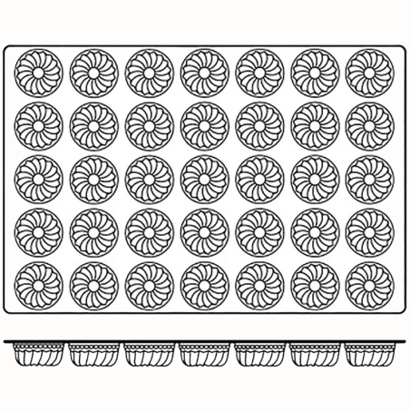 SQ011 GUGELHOPF Silikomart - cukiernicza forma silikonowa - babka z kominem - Cukieteria.pl