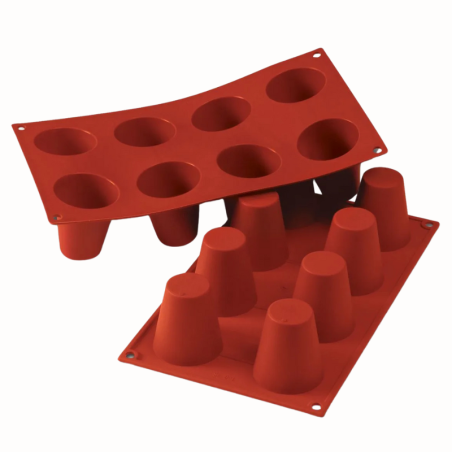 SF021 BIG BABA Silikomart - cukiernicza forma silikonowa - duże babeczki - Cukieteria.pl