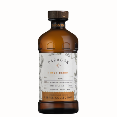 op. 485 ml PARAGON TIMUR BERRY - kordiał botaniczny - Monin - Cukieteria.pl