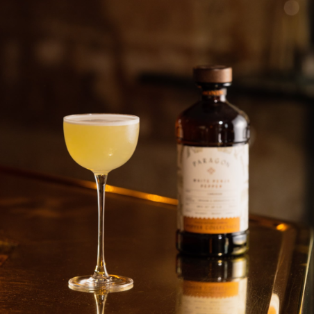 op. 485 ml PARAGON WHITE PENJA PEPPER - kordiał botaniczny - Monin - Cukieteria.pl