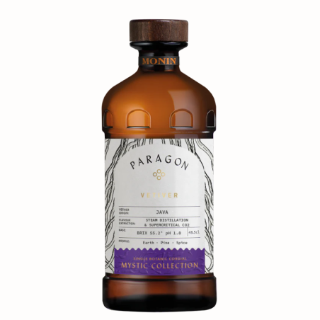 op. 485 ml PARAGON VETIVER - kordiał botaniczny - Monin - Cukieteria.pl
