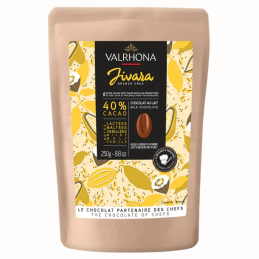 op. 250 g Mleczna czekolada Jivara 40% Valrhona - Cukieteria.pl