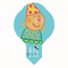 op. 600 szt. Wtykacze waflowe Świnka Peppa - 40225 Modecor - Cukieteria.pl